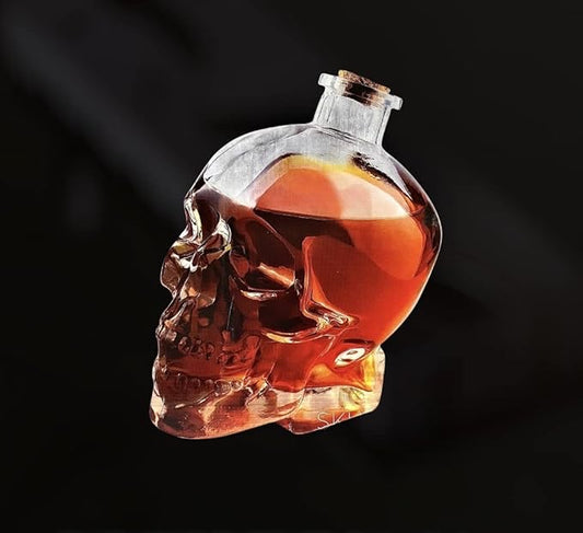 BLKSMITH Skull Dacanter for Liquor & Wine, 750ml