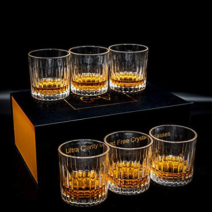 Scotch Over Vodka - Whiskey Glasses - Lined