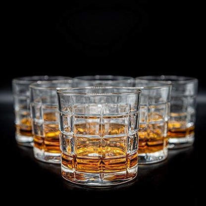 Scotch Over Vodka - Whiskey Glasses - Square